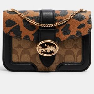 Coach Georgie Crossbody in Signature Canvas